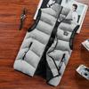 S-8XL Осенне-зимний сезонный жилет больших размеров Мужской теплый жилет