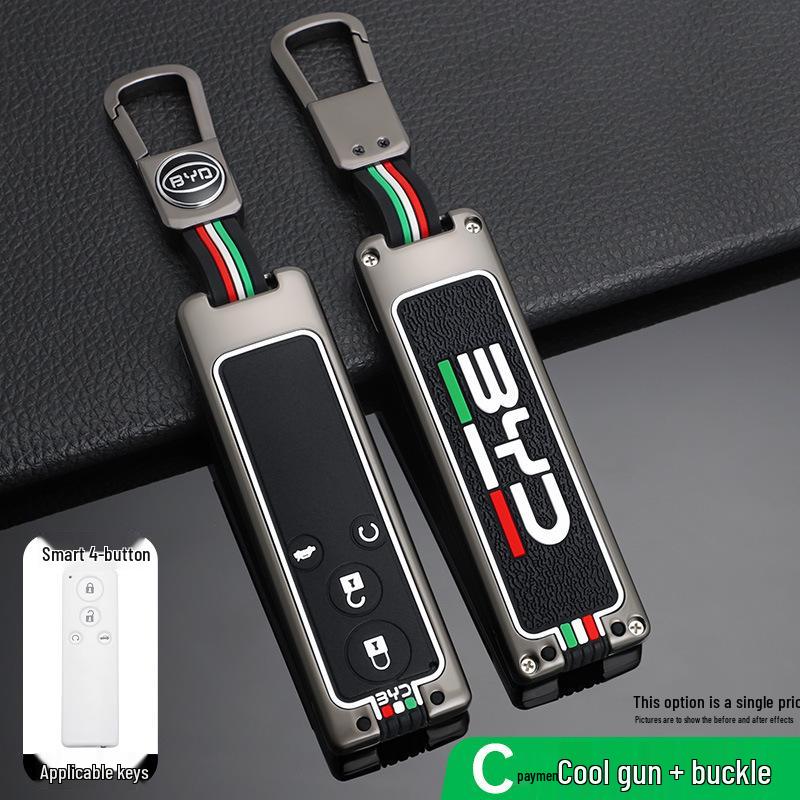 BYD G5/G Five 2016-2018 Key Case Protective Metal Shell Set