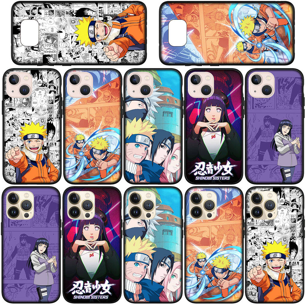 Phone Case for iPhone 17 15 16 Plus X Redmi Note 14 12 11 13 Pro Max Huawei P30 P20 Lite OPPO A60 A40 A80 A18 A16 A54 Hinata Hyuga Poster Naruto Cover
