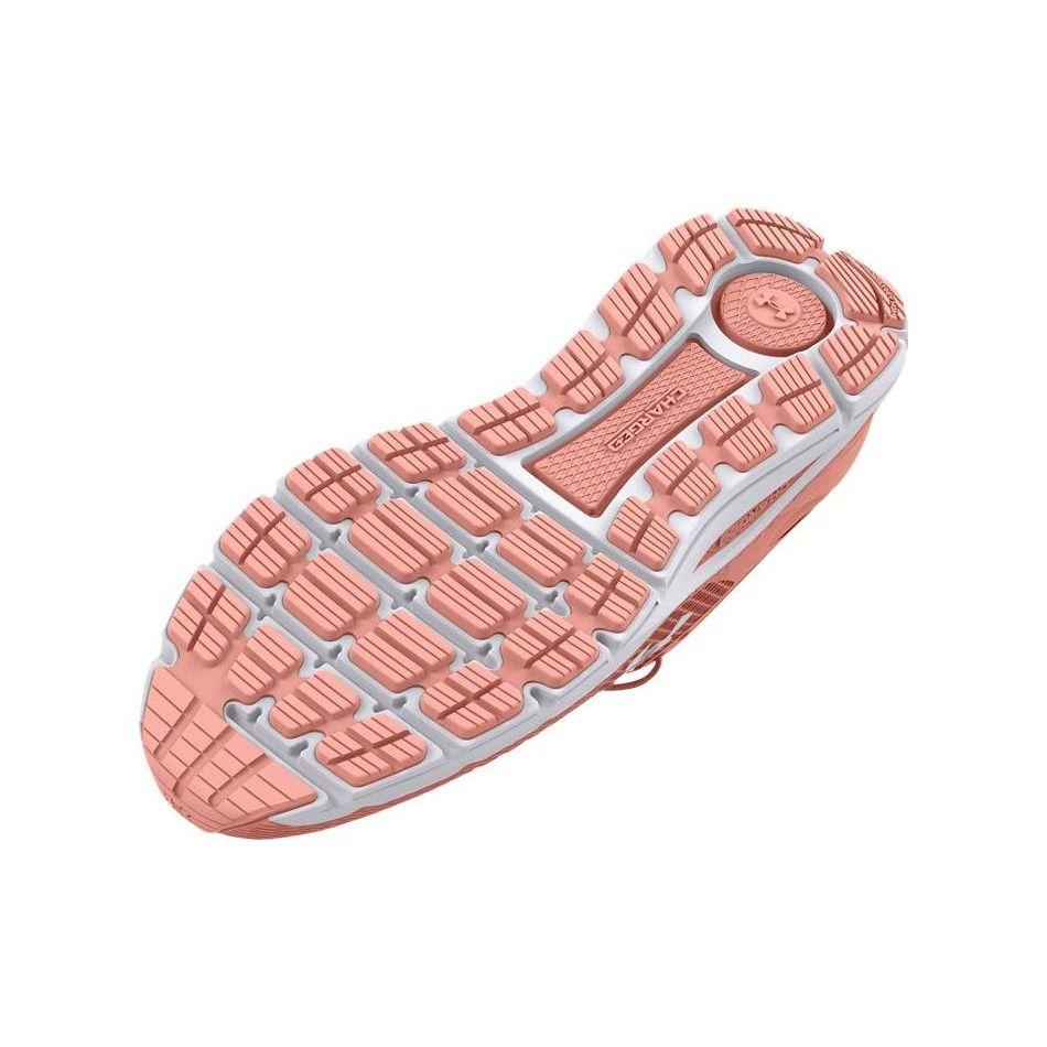 Under Armour Заряженный Впуск 5 Удобные Низкие Кроссовки для Бега Женские кроссовки Розовые Белые 3023564-602