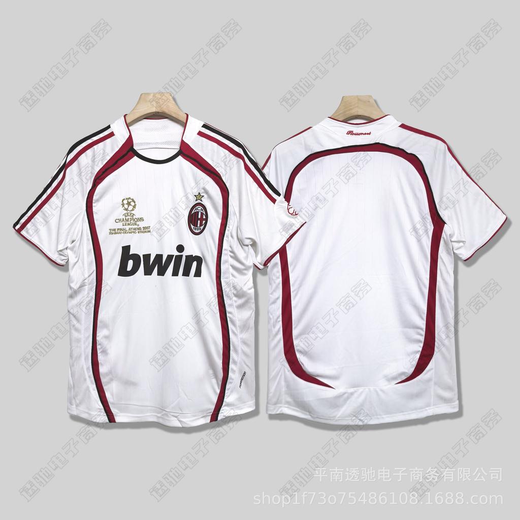 Serie A classic team retro football jersey AC Milan Kaka Inter home and away short-sleeved football jersey