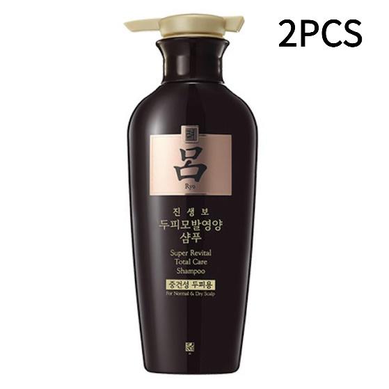 Ryo Jinsaengbo Super Revital Total Care Shampoo for Normal & Dry Scalp 400ml