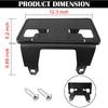License Plate Frame Compatible With F250 F350 Super Duty  2024 Front Bumper License Plate Bracket Holder Replace FO1068203 PC3Z-17A385-AA