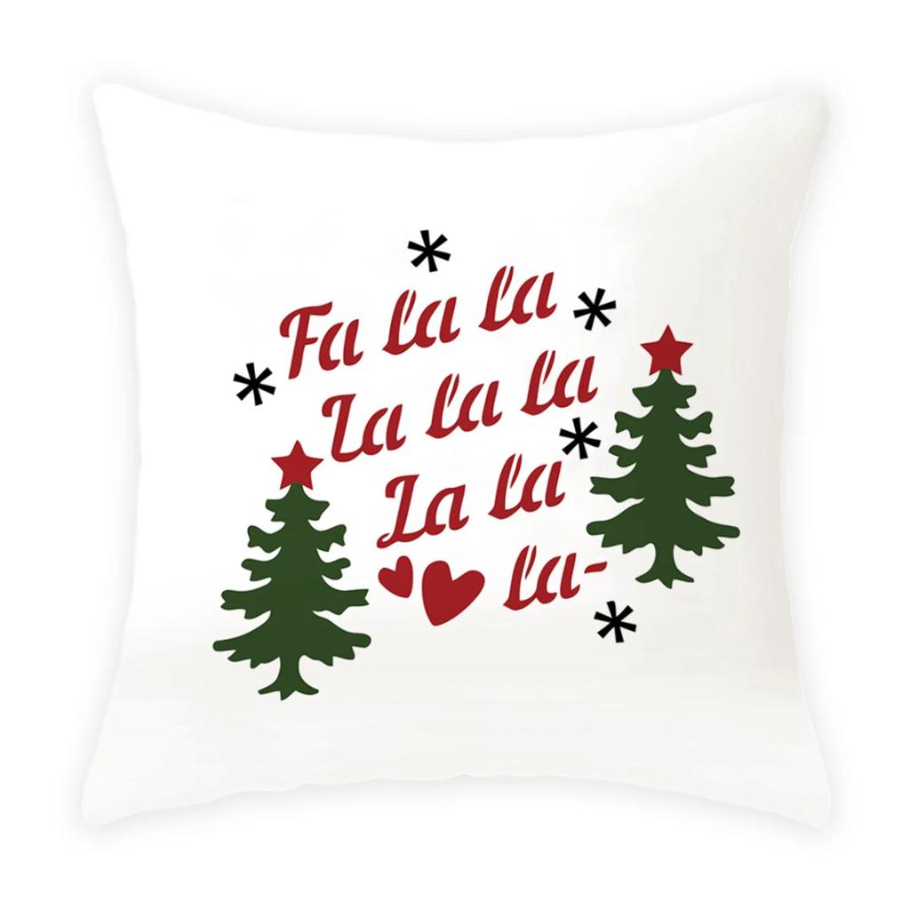 Christmas Themed Pillowcases Car Accessories Office Santa Claus Living Room Sofa Home Pillowcases