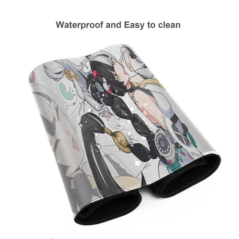HYBXAXC New Role Pretty Zenless Zone Zero Dialyn Mouse Pad Kawaii Anime Girl ZZZ Mousepad PC Non-slip Keyboard Pad Cute Desk Mat