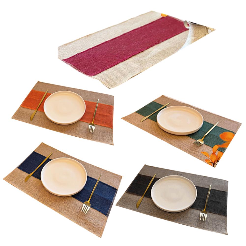 4 шт. Маслостойкий и водонепроницаемый коврик для стола 45*30 см Многофункциональные износостойкие коврики для обеденного стола для отелей, кухонного декора