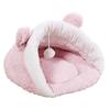 Winter Warm Small Dog Kennel Teddy Teacup Dog Kennel Cat Bed Cat Sleeping Bag Pet Kennel Available for All Seasons Pet Supplies