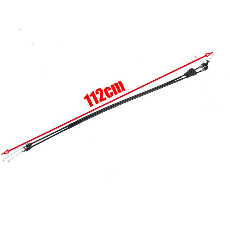 For KTM EXC XC XCW 150 250 300 Husqvarna TE 150 250 300 TX Motorcycle Two Throttle Cable Accelerator Control Oil Line Steel Wire