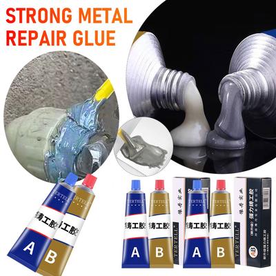 2 шт. Клей для холодной сварки, Клей для ремонта металла, Термостойкий АВ герметик, Высокопрочный магический ремонтный литьевой клей, Эпоксидная смола