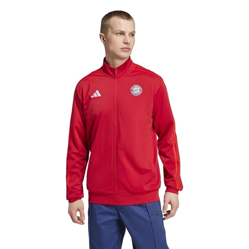 Adidas Mens 2024/2025 FC Bayern Munich Recycled Polyester Track Top