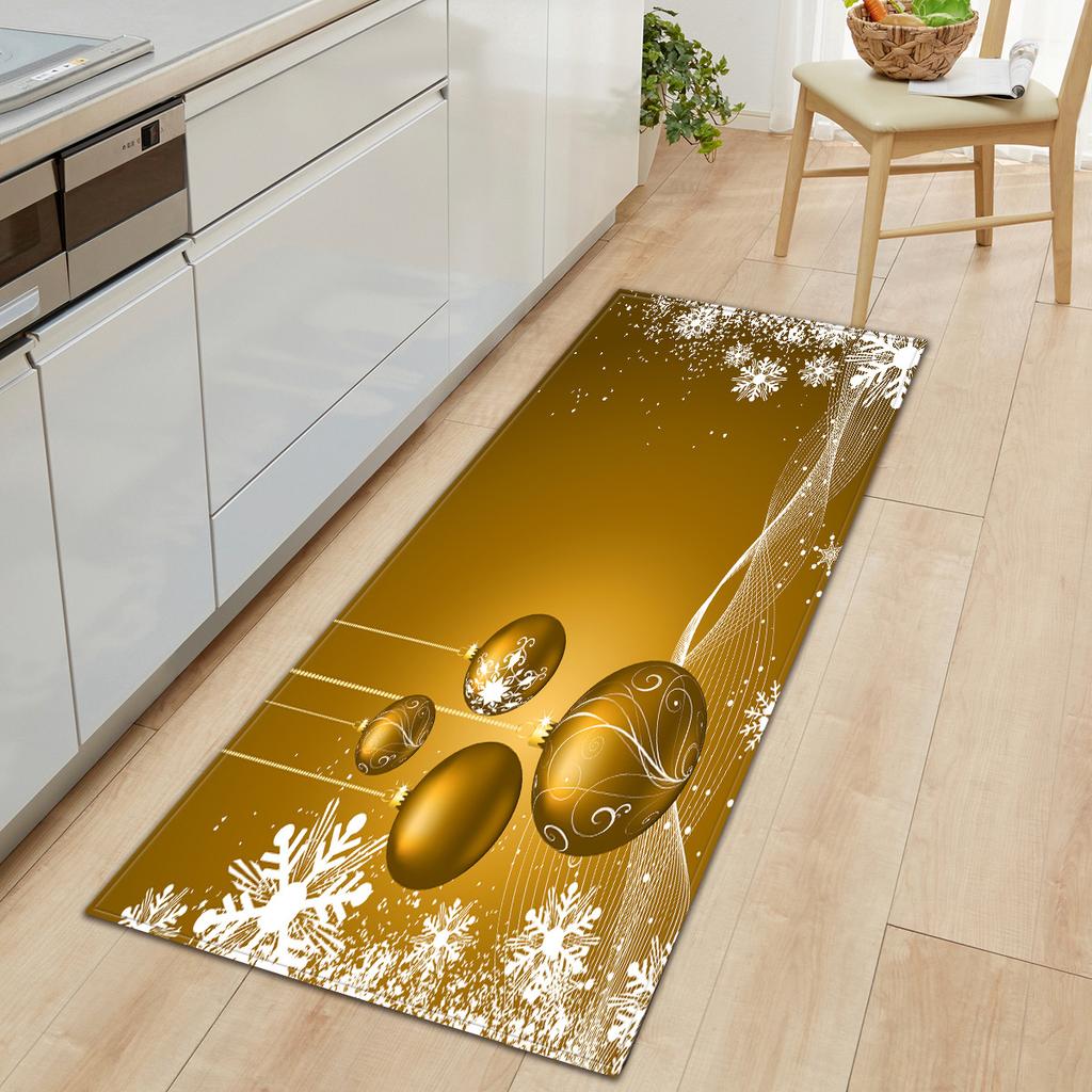 Рождественский кухонный песочный ковер придверный коврик длинный напольный коврик