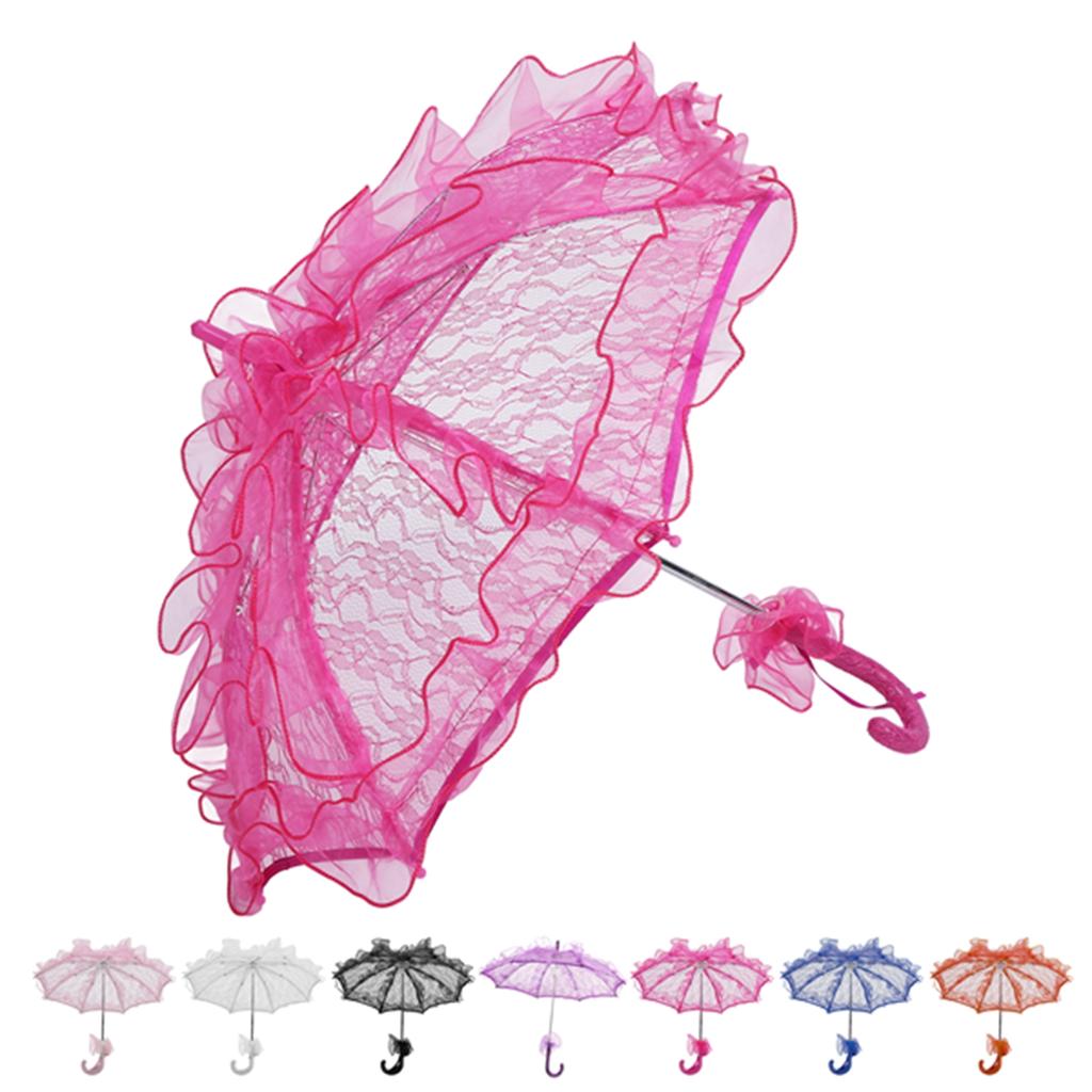 Кружевной зонтик ручной работы, свадебный кружевной зонтик, элегантный декоративный кружевной зонтик, фото