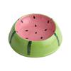 Ceramics Pet Cat Food Bowl Watermelon Water Bowl Durable Dog Food Bowl  For Pet Dog Cat