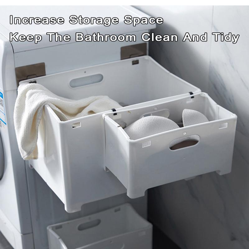 Настенная корзина для грязного белья, переносная пластиковая домашняя складная корзина для белья, корзина для хранения игрушек, для хранения в ванной