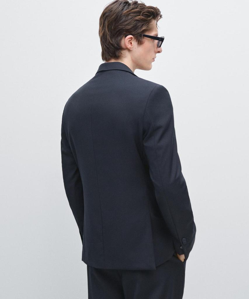 Massimo Dutti 100% Cool Wool Suit Blazer