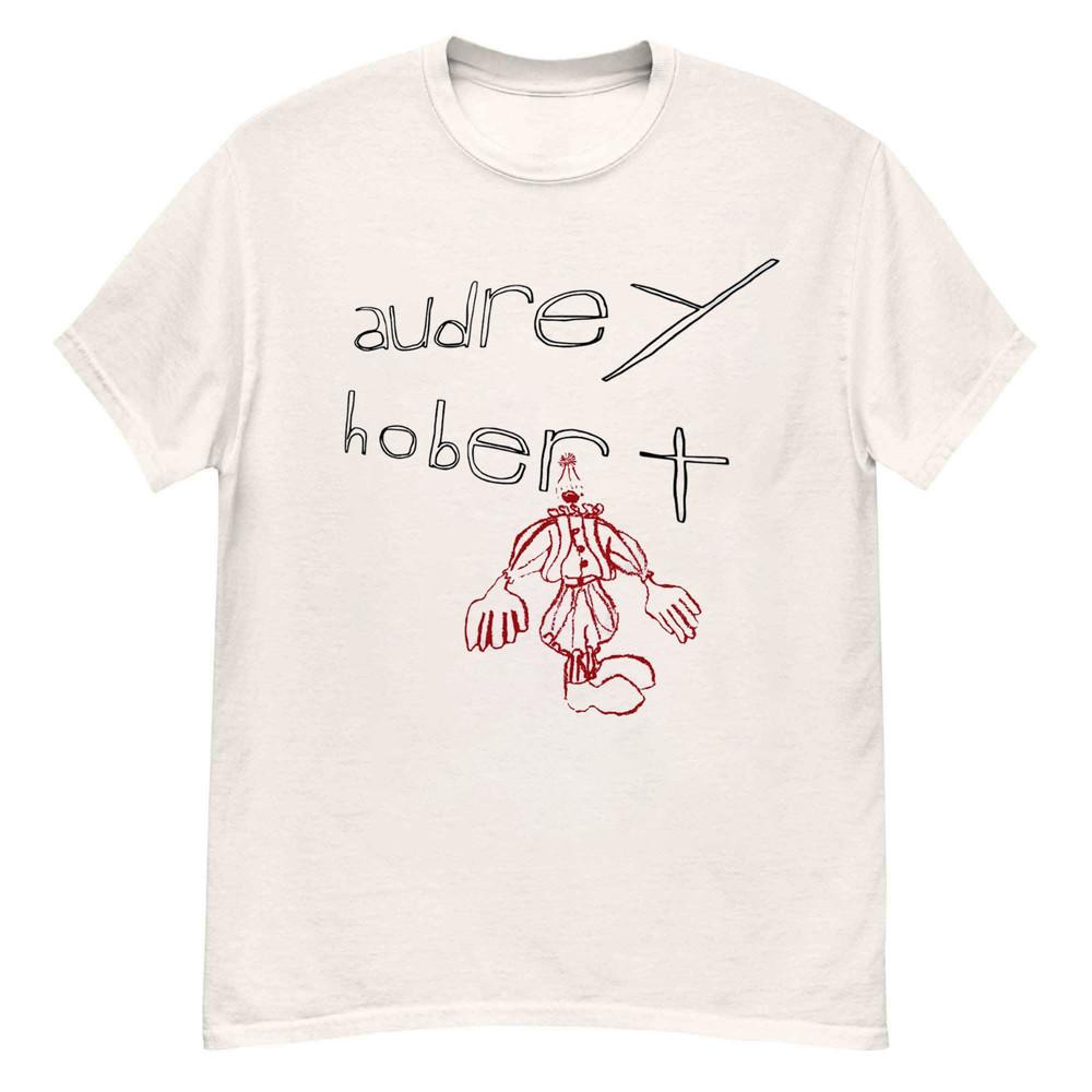 Коллекция Audrey Hobert Clown Tour Хлопковая Белая Футболка S-5XL CA068 Унисекс Футболка