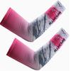 Gradient SPORTS Print Ice Silk UV Protection Arm Sleeves, Cooling Anti-Slip Sun Sleeves for Men Women Outdoor Cycling Driving