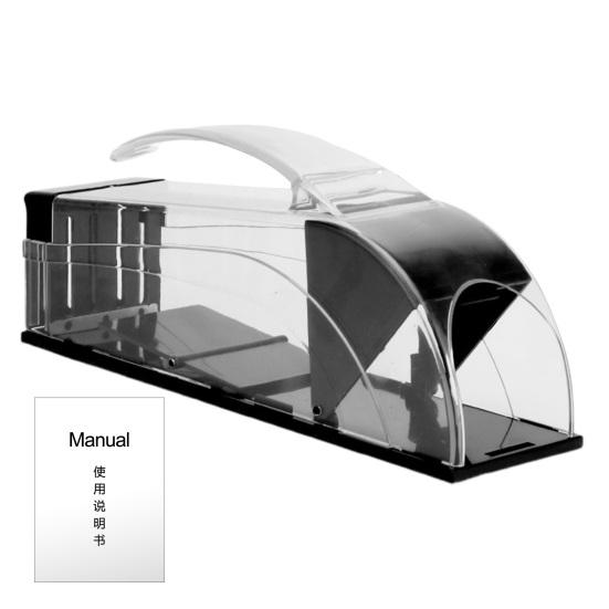 Гуманная мышеловка для помещений 9,9 дюймов живые ловушки для мышей без защемления хвостов многоразовая крысоловка