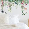 Green Plants Flowers Vines Bedroom Living Room Study Landscaping Wall Stickers Self-adhesive