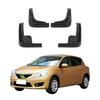 4 ШТ. Автомобильные брызговики, грязезащитные щитки, автомобильные брызговики, совместимые с Nissan Tiida Versa C11 2007 2008 2009 2010 2011