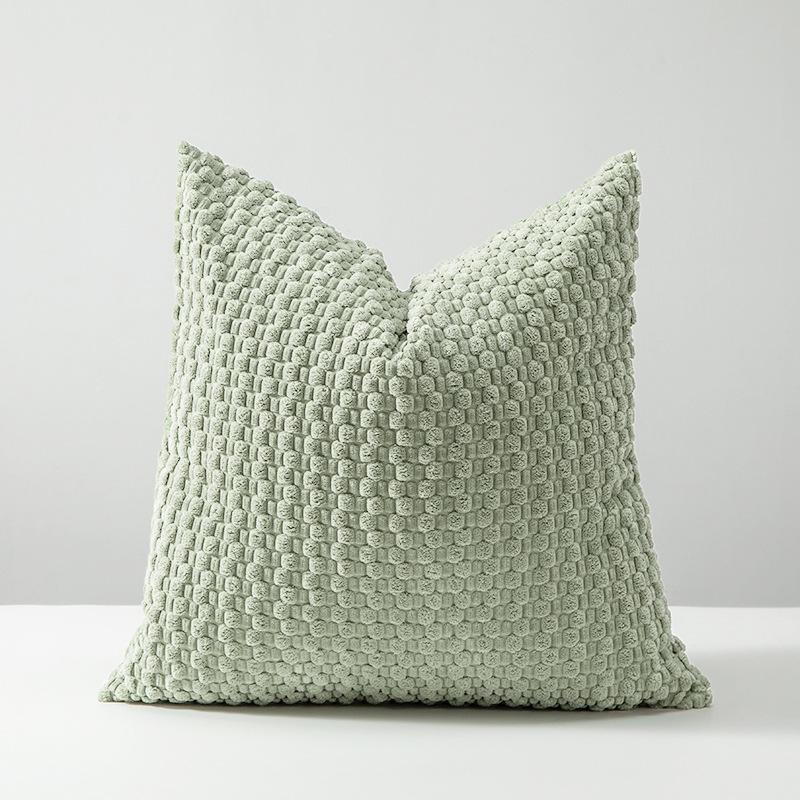 double-sided design Throw pillows cover Soft Boho style Square pillowcases Farm Neutral Nordic Home Decor Striped Corduroy 1PC