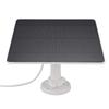 12W Solar Panel for Security Camera Monocrystalline Silicon Outdoor Solar Panel Charger for Doorbell
