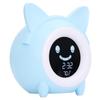 Kids Cartoon Wake Up Machine Mini Digital Night Light Nap Timer Cartoon Sleep Training Clock Light