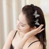 2025 Luxury Rhinestone Butterfly Headband: Chic, High-Top Hair Accessory for Women