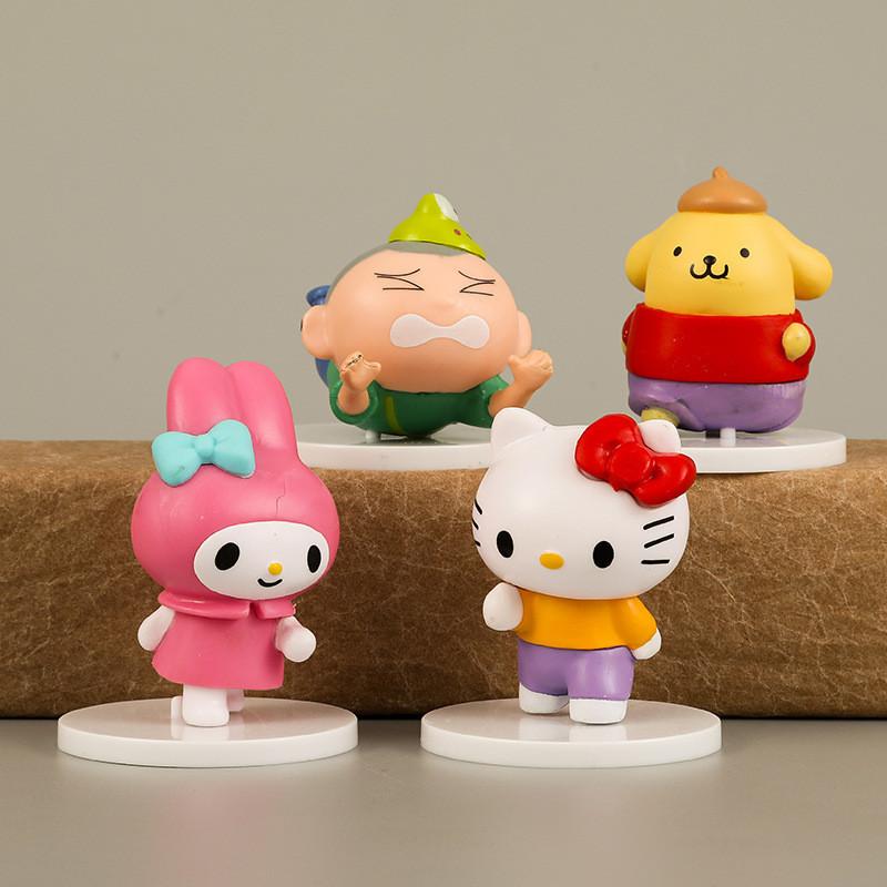 Adorable Pvc Anime Figures Set 10 Pieces Cute Character Collection For Fans