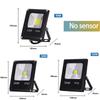 220 В светодиодный прожектор 10 Вт 30 Вт 50 Вт отражатель прожектор водонепроницаемый IP65 садовый прожектор Pir датчик движения настенное наружное освещение