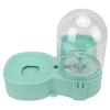 Pet Food Water Feeder Detachable Bowl Automatic Gravity Dog Feeder for Dogs and CatsGreen