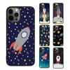 Мультяшный чехол-ракета для телефона Для iPhone 17 Air 15 16 16e 14 13 Pro Max Coque 12 11 Pro Max Для Apple PLUS fundas