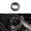 1X Для Ford Explorer - Алюминиевое Черное Кольцо-Чехол на Ручку Переключения Передач Консоли