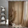 Aesthetic Shower Curtain, Bathroom Decorative Shower Curtain, Waterproof Shower Curtain with Hooks