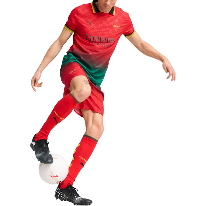 Puma AC Milan x OFF-WHITE Оригинальные шорты 783002-02