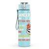 1PC Coffee And Tacos Funny Text Art Print 750ml Color Plastic Sports Water Bottle Leakproof Flip Straw Lid Suitable for Sports Office Home Use
