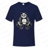 Panda Gym T-Shirts Workout Trainer Print Streetwear Men Women Fashion T Shirt Short Sleeve Clothes Funny Tees Tops Clothing