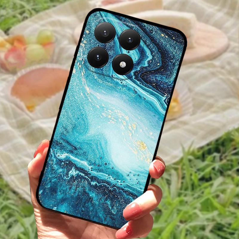 Для Xiaomi 15T Чехол Модный Расписной Силиконовый Мягкий Защитный Чехол для Телефона Для Xiaomi Mi 15 T Xiaomi15T Ударопрочный Бампер TPU Чехол
