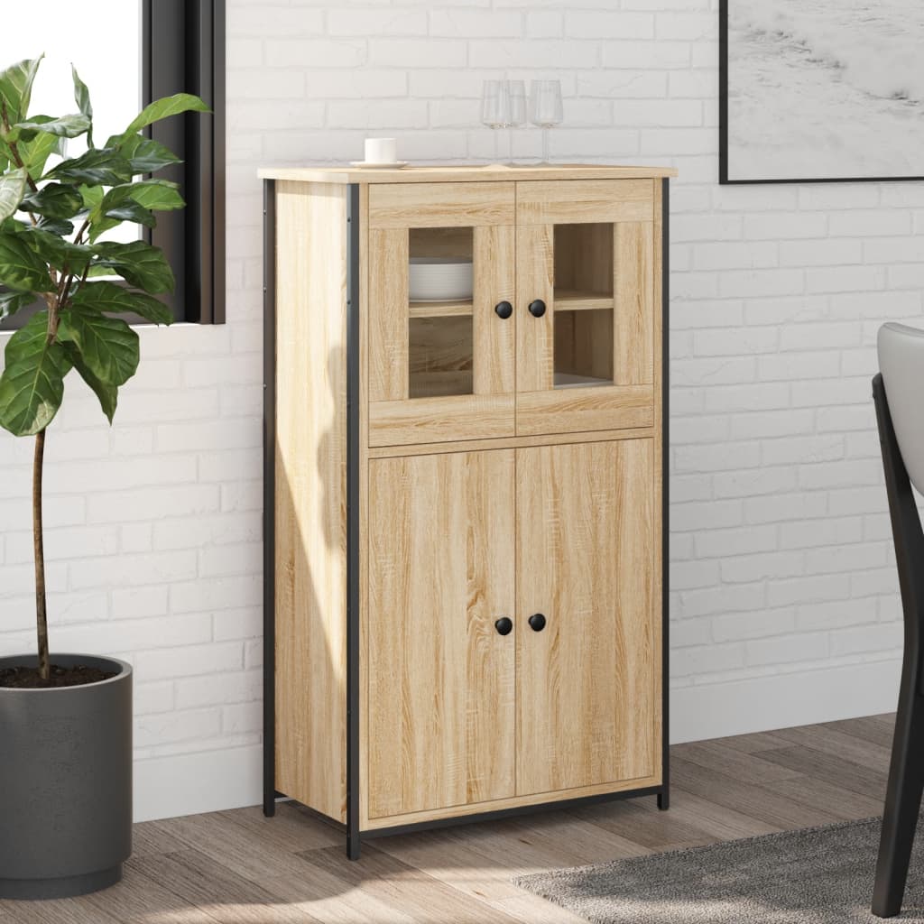 Highboard Sonoma Oak 62 x 32 x 106.5 cm Particleboard