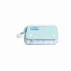 Simple Plaid Style Pencil Case Large Capacity Stationery Organizer Handheld Pen Bag  Gifts