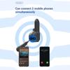 Мотоциклетный шлем наушники Mesh Intercom Bluetooth 5.3 цветной светодиодный фонарь для 2Riders 20 м Hands-free Call Phone Intercom Music