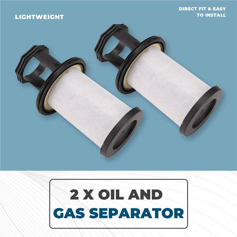 2Pcs Air Filter Elements Crankcase Oil And Gas Separator Car Accessories For Provent 200 3584145-N23R Air Filters 7