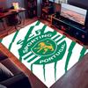 1pc Sporting CP logo Print Area Rug - Soft,Washable Non-Slip Indoor Mat for Office Chairs,Living Room,Home Office Decorative Rug