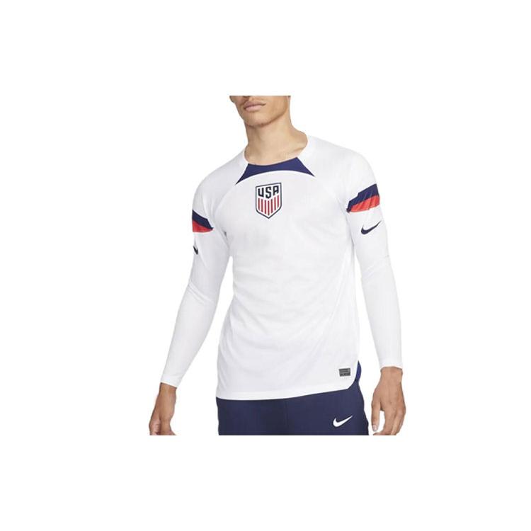 Nike Футбольная футболка, фанатская версия, США, Домашняя, Мужская, Белая DN0673-101
