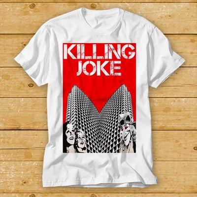 230 г/м² 100% хлопок Футболка Killing Joke Turn To Red Empire Song Культовое кино Ретро Винтаж Топ Футболка 2447