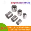 1/8"1/4"1/2"3/8" 3/4" 1" 2 Single Headed Male Antiloosing BSP Threaded Fittings Single Head Wire