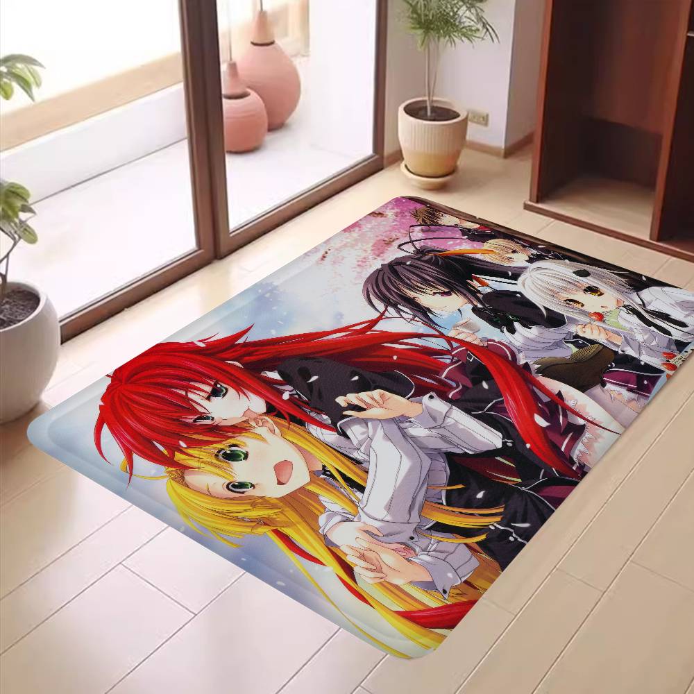 Аниме High School DxD Входной коврик в скандинавском стиле для дома, коврик для ванной-туалета, коврик для декора спальни, отеля