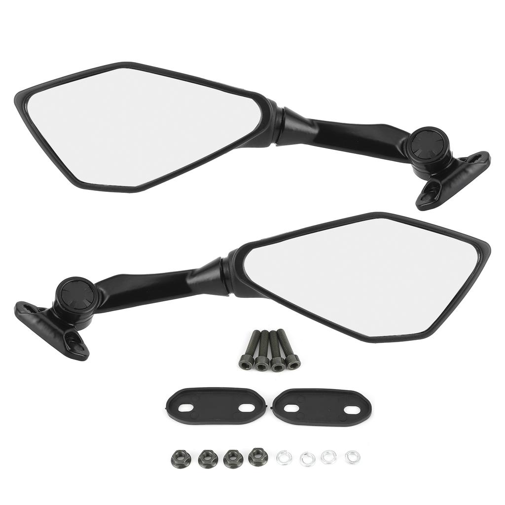 Motorcycle Side Mirrors Pair Motorcycle Rearview Mirrors with Mounting Accessory Fit for CBR900 CBR919 CBR929 CBR954