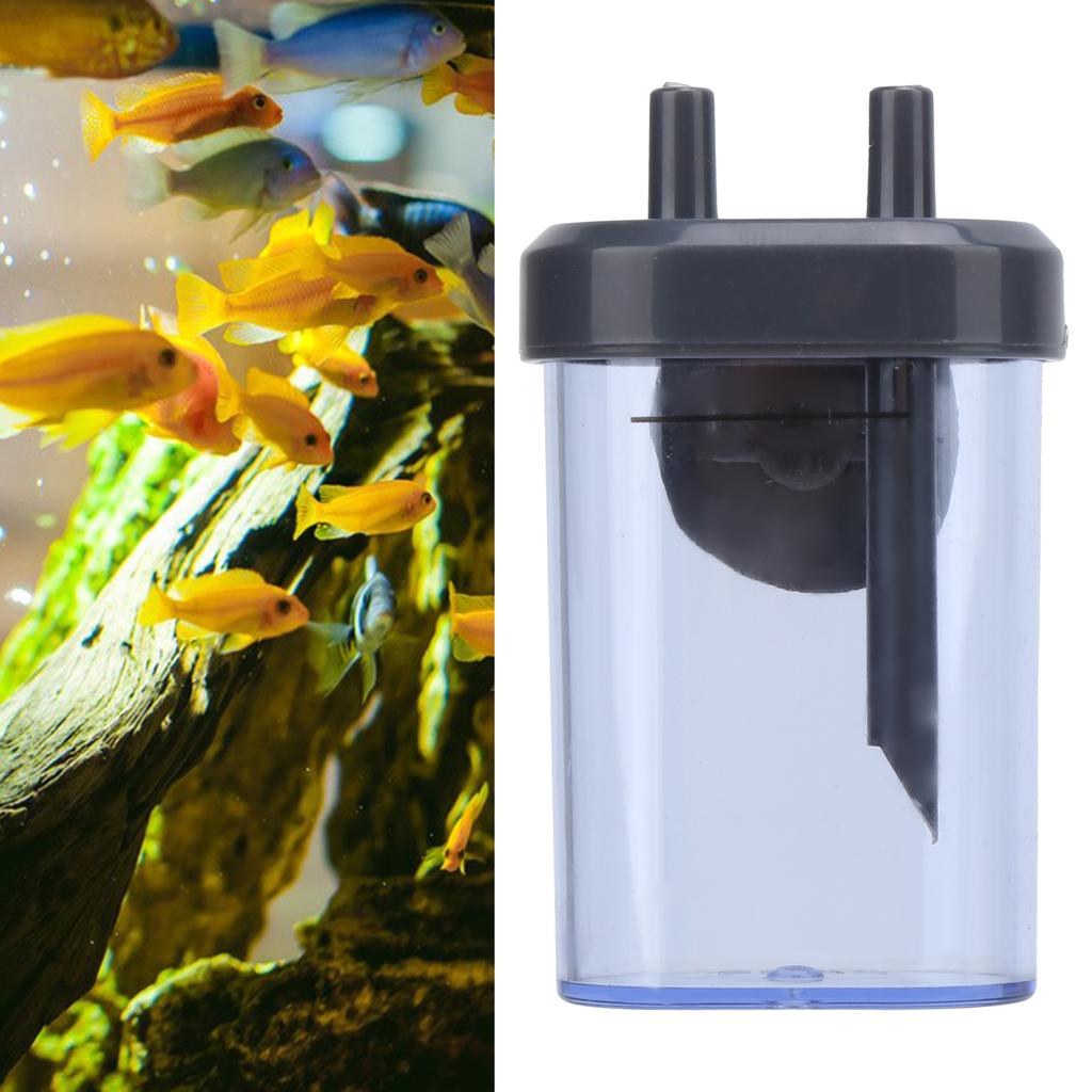 Счетчик пузырьков CO2 Портативный ABS-пластиковый CO2-диффузор с присоской для аквариума