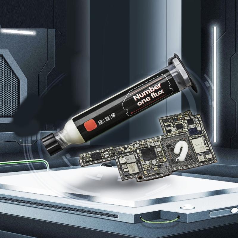 No Clean Soldering Flux Pastes Solder Flux for PCB Soldering Electronic Component Assembly Circuit Boards Repair